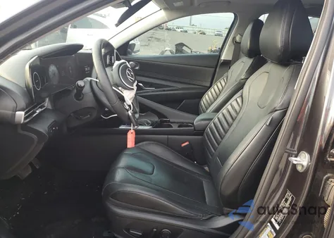 2023 Hyundai Elantra Limited from USA, damaged, VIN 5NPLP4AG3PH099681